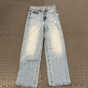 Old Navy Classic Blue Straight Leg Jeans